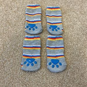 Pet paw print socks